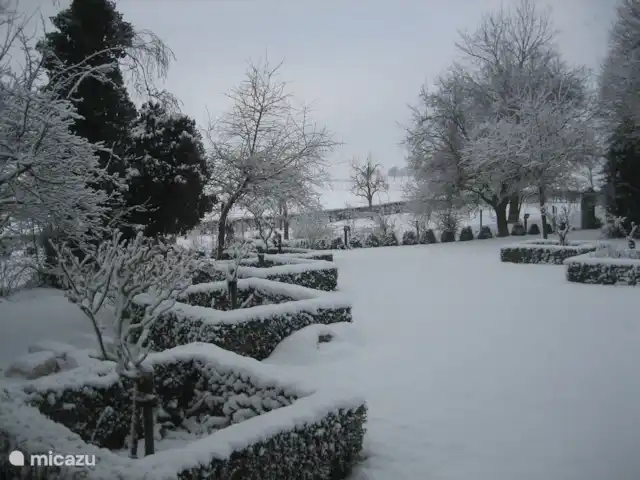 Maison de vacances dans les collines | Pays-Bas, Limbourg, Nuth - ferme Jardin en hiver