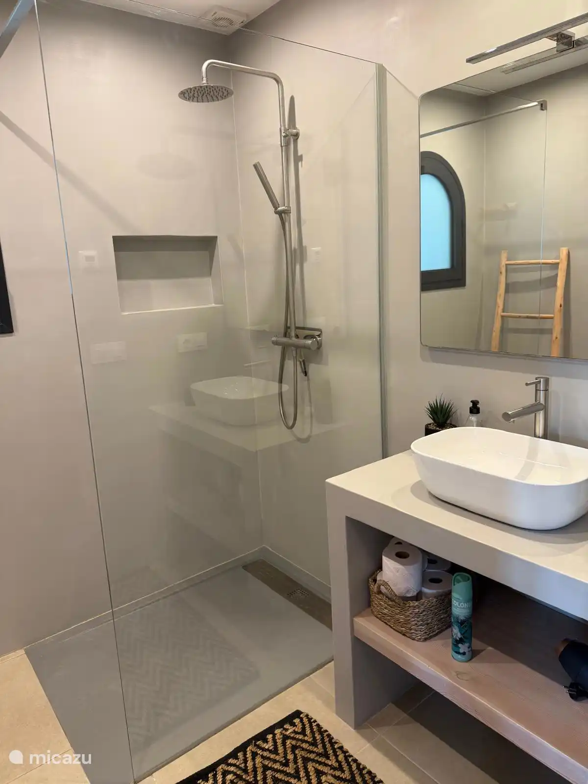 1 of 2 bathrooms in the main house