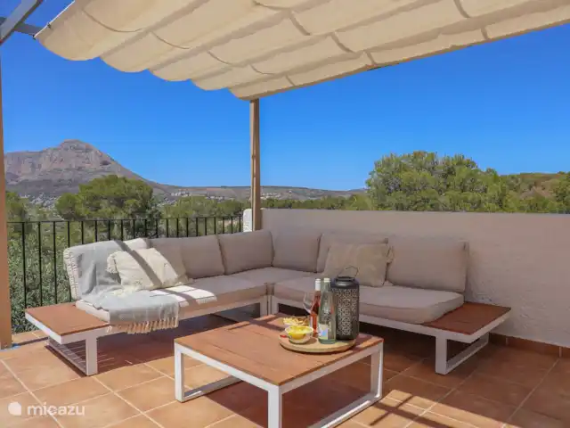 Villa Montgo | Espagne, Costa Blanca, Jávea - villa Le salon couvert, super lecture de livre ici !