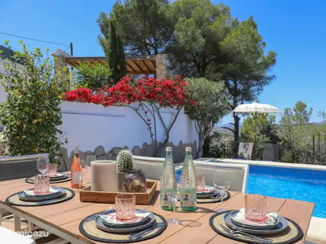 Villa Montgo | Espagne, Costa Blanca, Jávea - villa La salle à manger avec vue