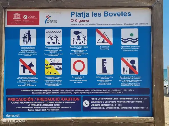 CasaBoks Les Bovetes huren in Spanje, Costa Blanca, Dénia - bungalow Platja les Bovetes