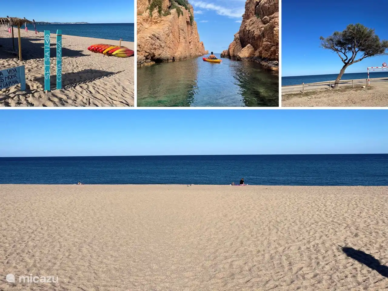 Kayak / Peddleboard rental: setsailcostabrava.com On the beach of Platja d'Aro 6 min walk from the front door of the apartment.
