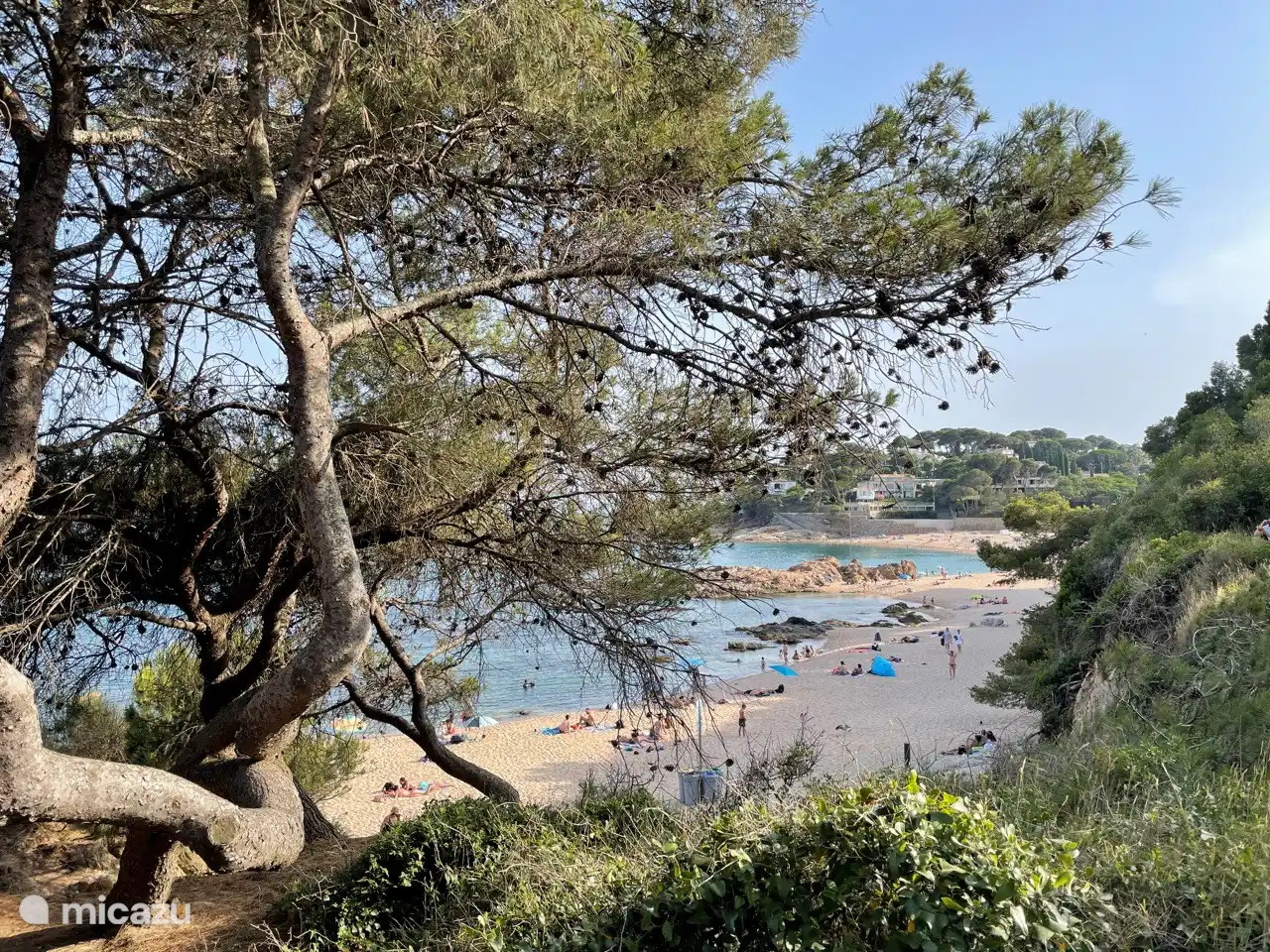 Beach: Platja Sa Conca, within walking distance of the apartment, beautiful bay!