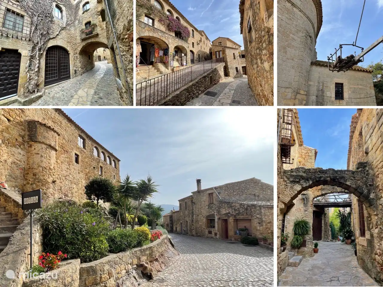 medieval town of Pals