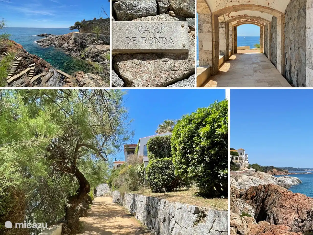 The hiking trail Cami de Ronda runs along the Costa, this is really beautiful.