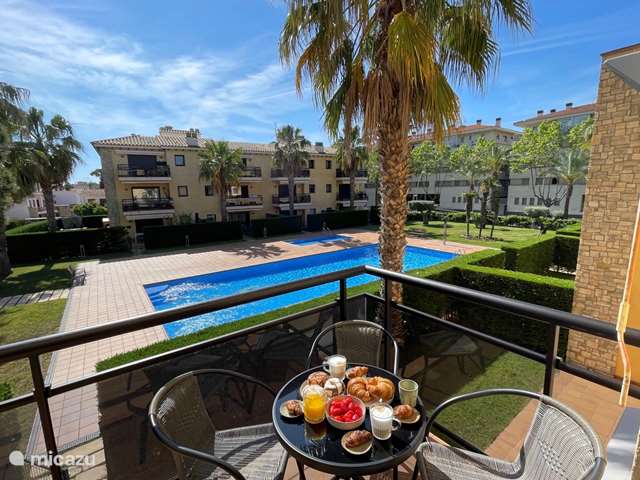 Ferienwohnung Spanien, Costa Brava, Santa Cristina d'Aro - appartement Strandwohnung Mar Blau