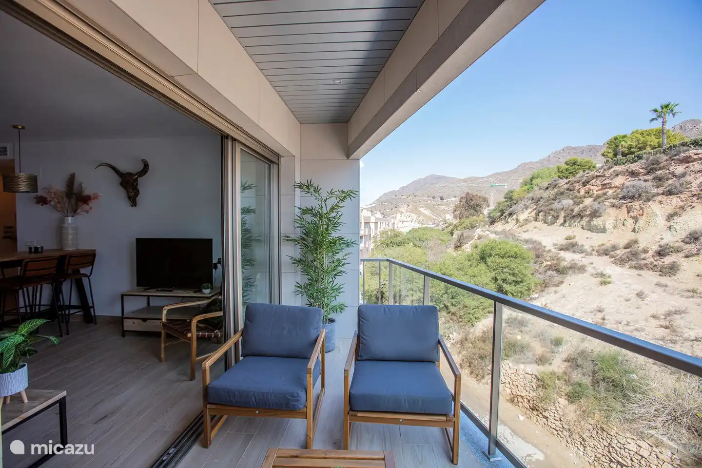 Vue depuis le balcon