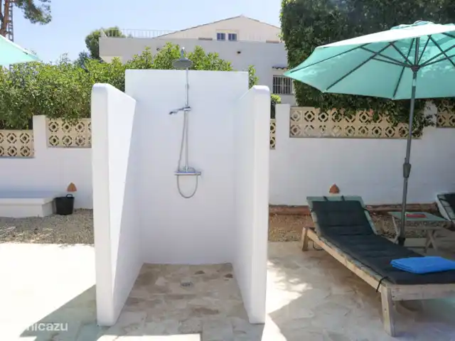 Villa José | Espagne, Costa Blanca, Moraira - villa Douche extérieure.