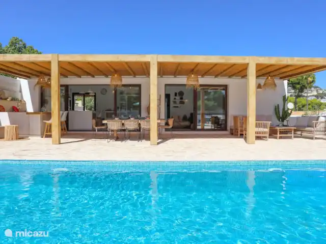 Villa José | Espagne, Costa Blanca, Moraira - villa Grand porche.