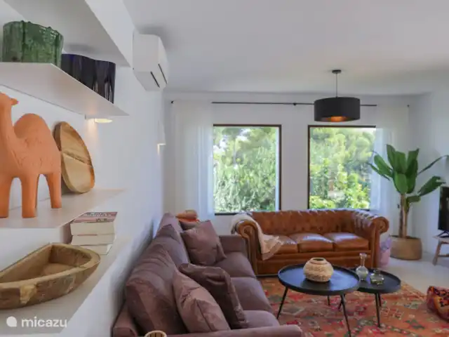 Villa José | Espagne, Costa Blanca, Moraira - villa Salon confortable avec accès direct à la terrasse.