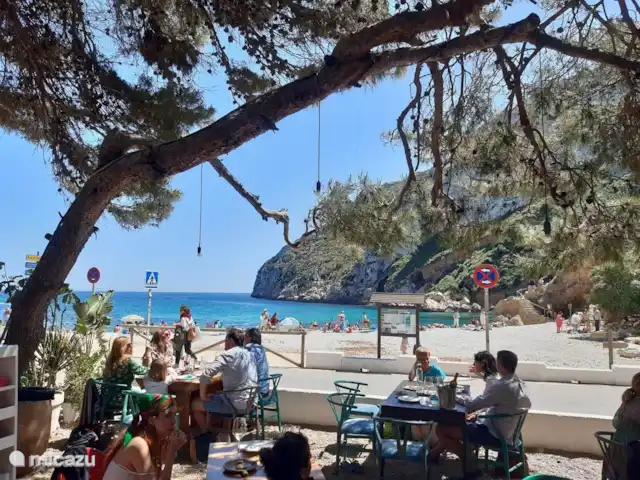 Location de Vacances Espagne, Costa Blanca, Jávea, maison de vacances - Casa Vélez Restaurant de la plage Granadelle