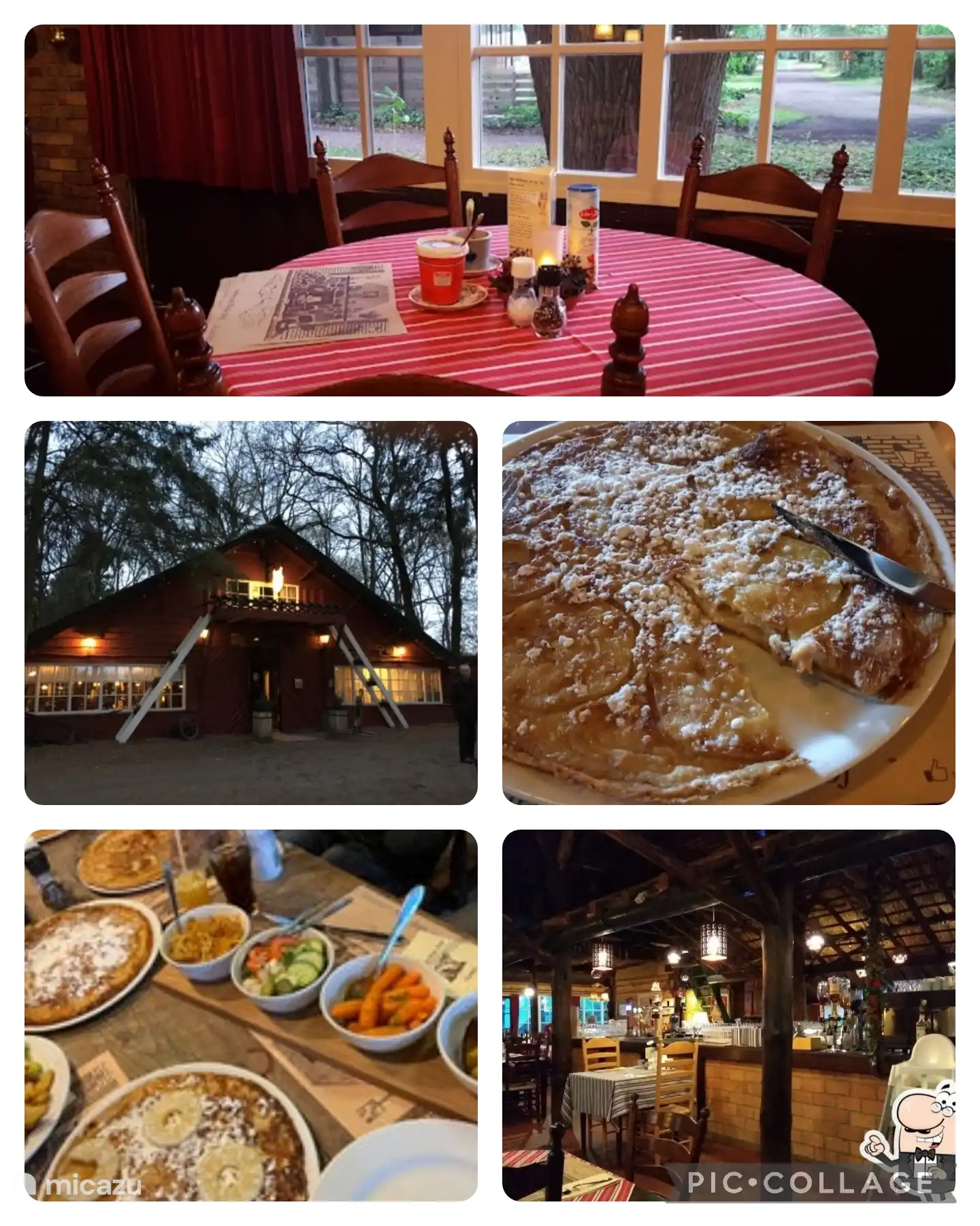 Les pancakes les plus savoureuses à Herberg de Wildehof à Vledder