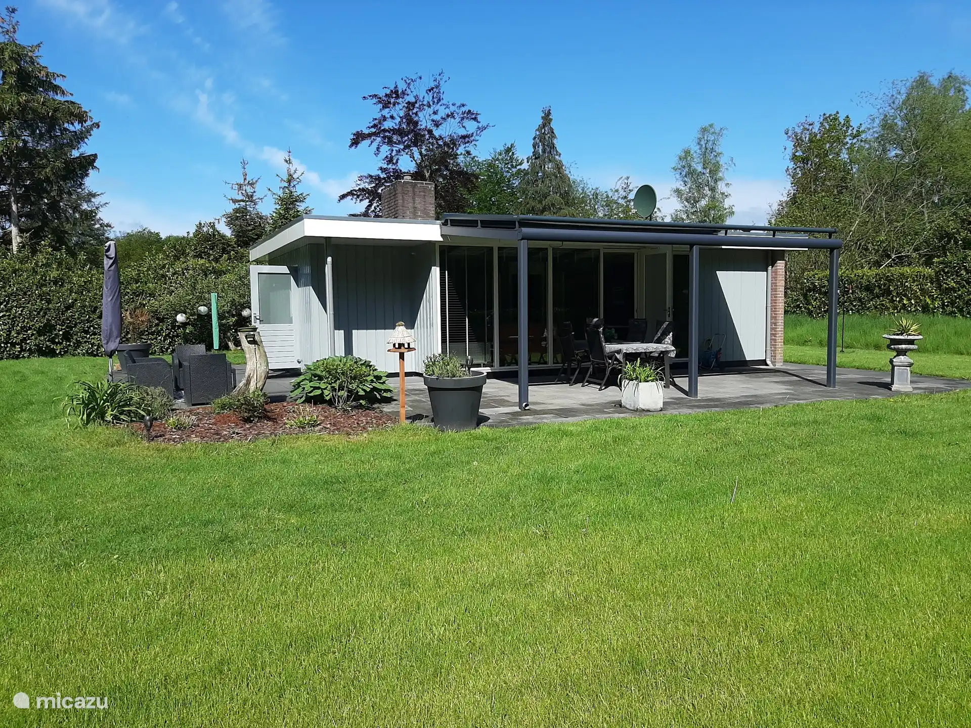 bungalow huren in Uffelte, Drenthe, Nederland - Luxe Bungalow Bosrust