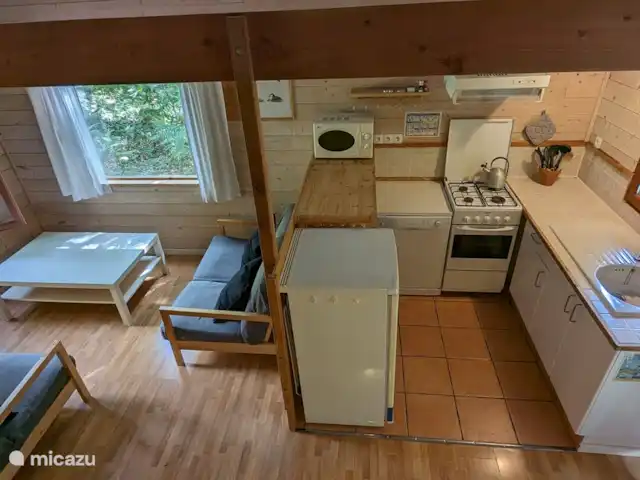 Location de Vacances France, Dordogne, Biron, chalet - Castelwood intérieur du chalet