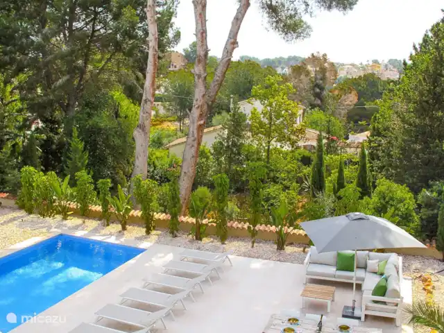 Villa Rosabel | Espagne, Costa Blanca, Benissa - villa Grande terrasse avec de nombreux sièges.