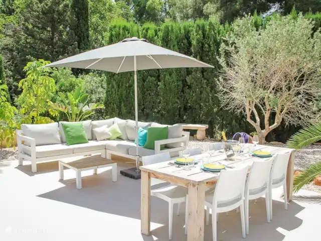 Villa Rosabel | Espagne, Costa Blanca, Benissa - villa Belle salle à manger et salon sur votre terrasse.