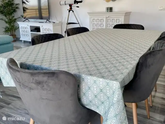 Penthouse Las Brisas | Espagne, Costa del Sol, Alhaurin golf - penthouse Table à manger dans le salon