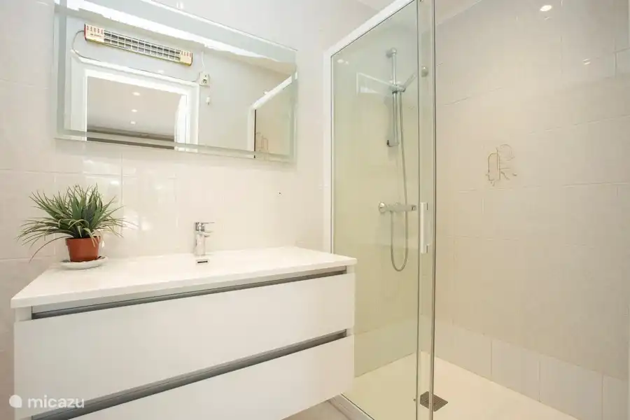 Completely renovated bathroom.