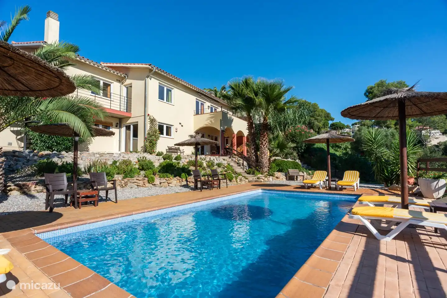 Apartment 1 mit Pool im Garten in Spanien, Costa Brava, L'Estartit - appartement