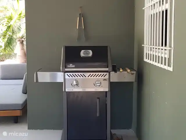 Casa Katoentuin huren in Curaçao, Banda Ariba (oost), Montan'i Rei - villa De BBQ voor de allerlekkerste gerechten op de veranda