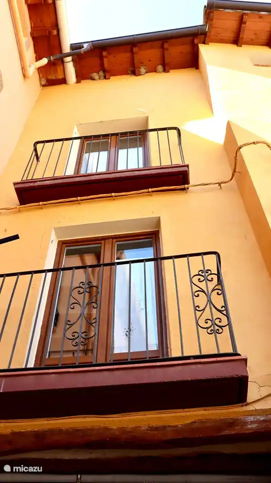 Balconies of the house