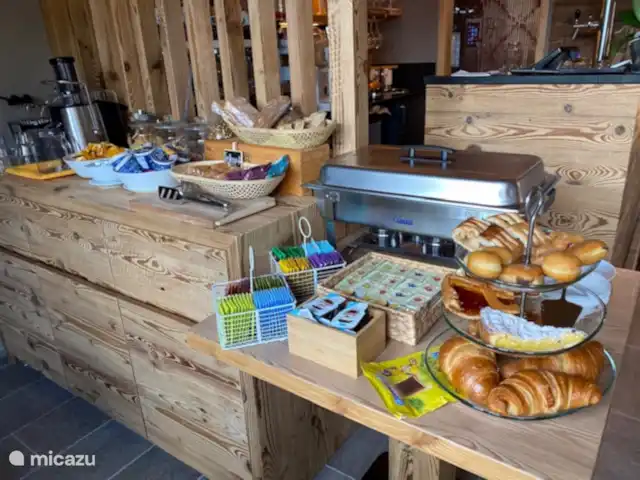 Chalet Torcel - Basic Kamer Dorè huren in Italië, Dolomieten, San Lorenzo in Banale - gîte / cottage Ontbijtbuffet (niet inbegrepen in de huurprijs)