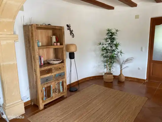 Villa Cave | Espagne, Costa Blanca, Jávea - villa Salon/salle à manger avec lampe Sonos