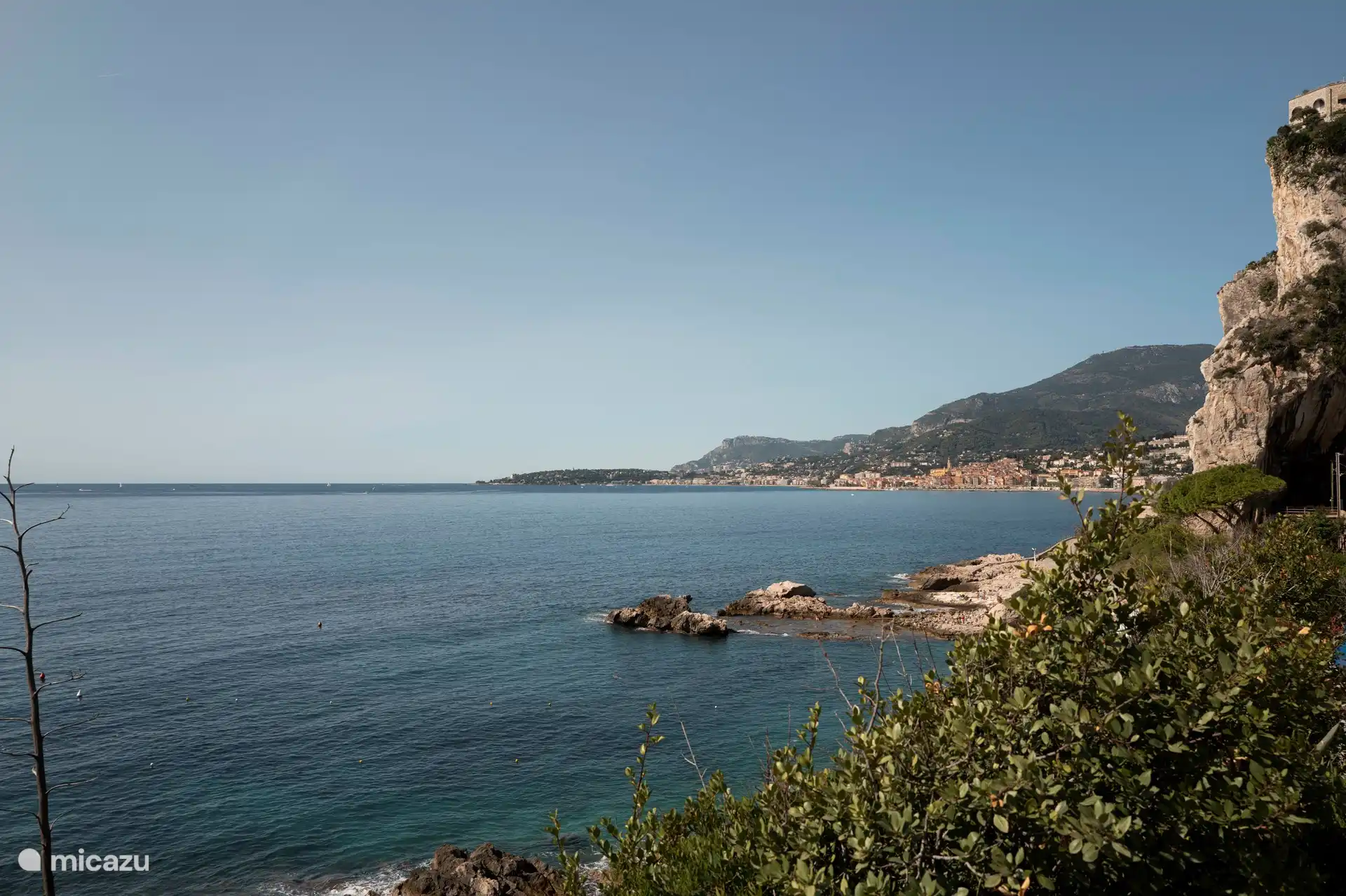 vue sur Menton