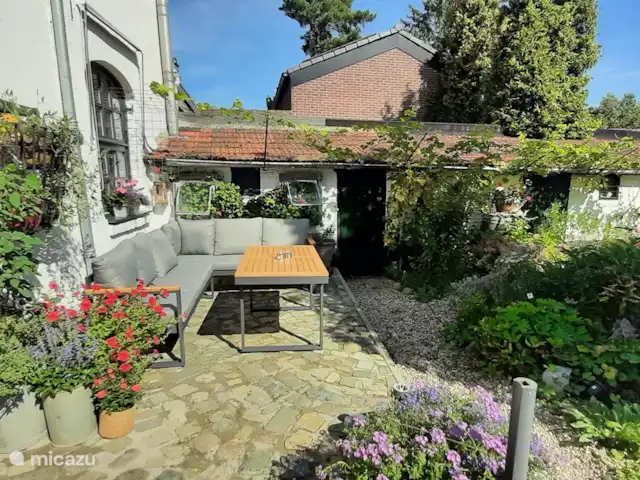 L'écurie | Pays-Bas, Limbourg, Kerkrade - maison mitoyenne La terrasse à l'extérieur