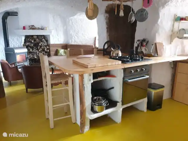 Casa cueva creativa con jacuzzi en España, Andalucía, Gorafé - casa cueva