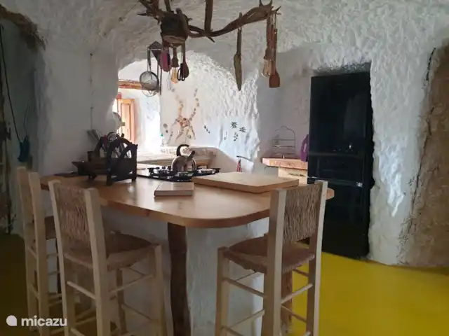 Casa cueva creativa con jacuzzi en España, Andalucía, Gorafé - casa cueva