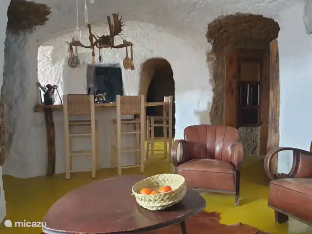 Casa cueva creativa con jacuzzi en España, Andalucía, Gorafé - casa cueva