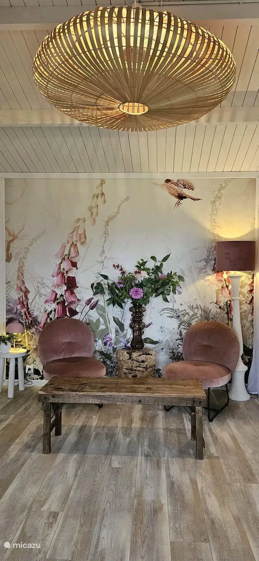 La sala de estar con TV