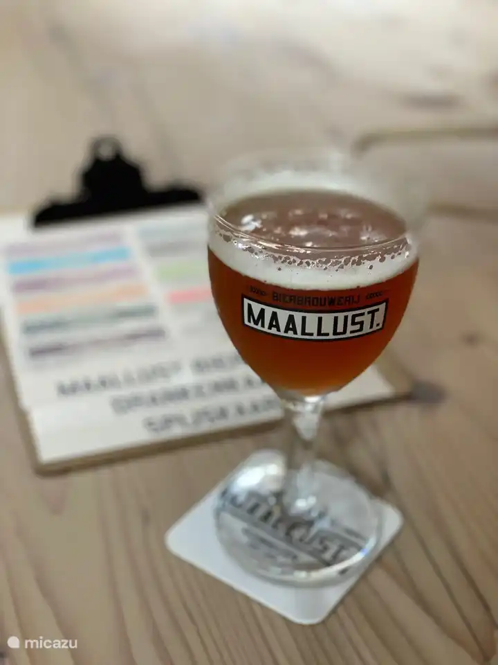 Die Brauerei Maallust in Veenhuizen ist etwa 20 Autominuten entfernt. Sehr empfehlenswert