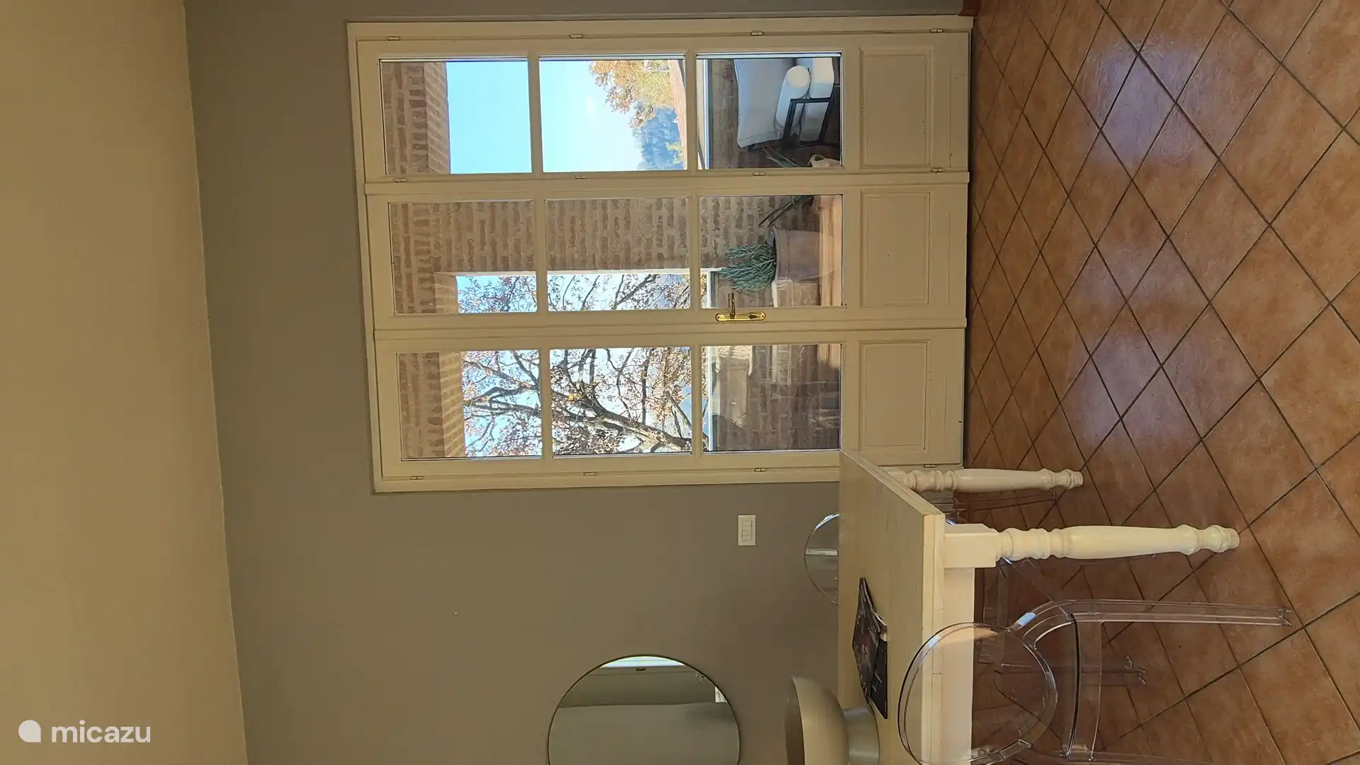 Vista del balcón desde la sala de estar