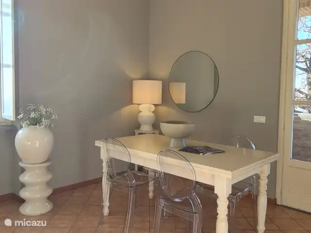 La Bordona - Maison pour Sempre | Italie, Piémont, Vignale Monferrato - appartement Table à manger du salon