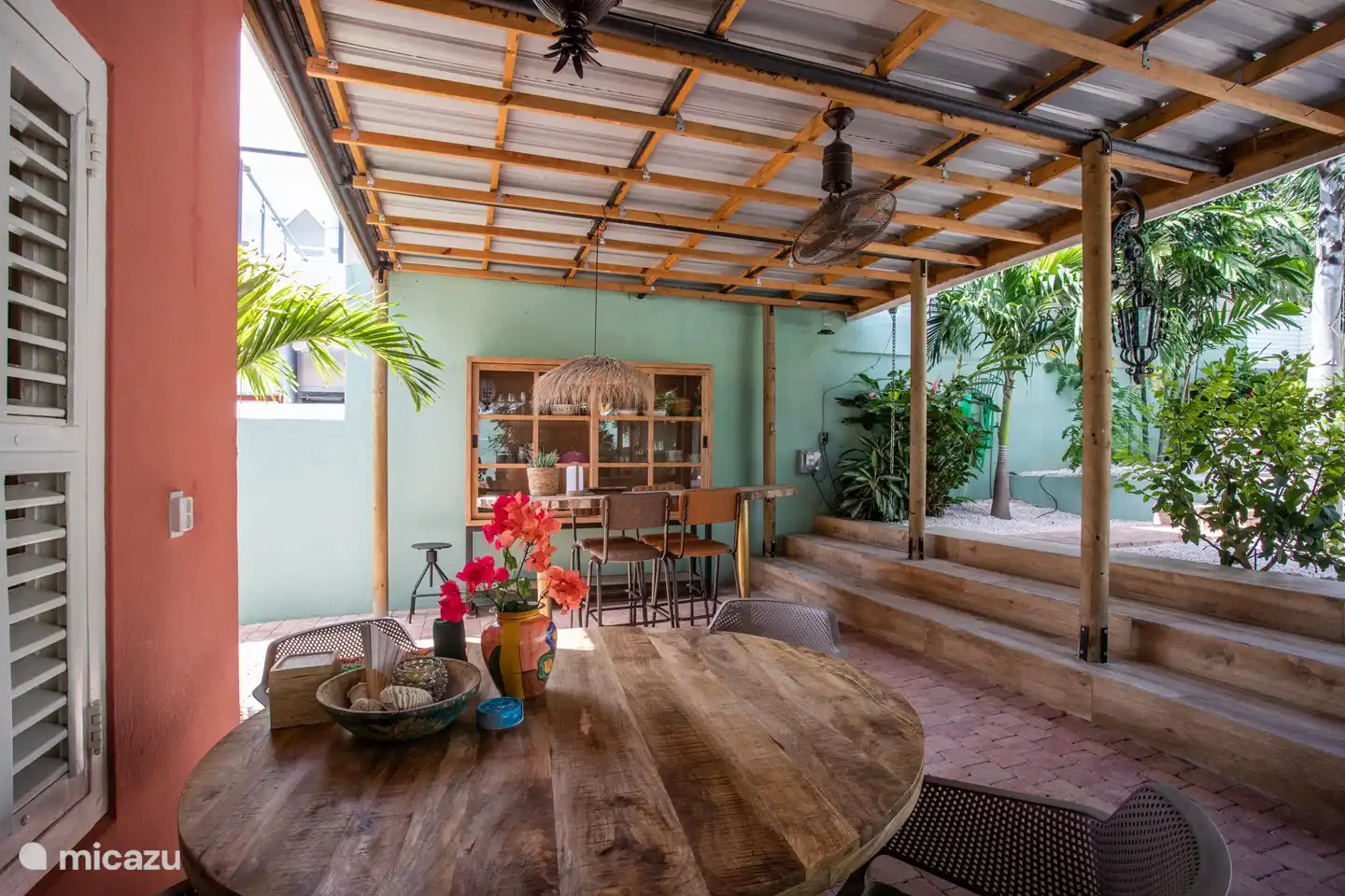 Essbereich der Veranda