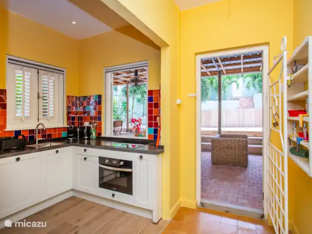 Villa citadine historique avec piscine | Curaçao, Curaçao-Centre, Willemstad - maison de ville Cuisine entièrement équipée