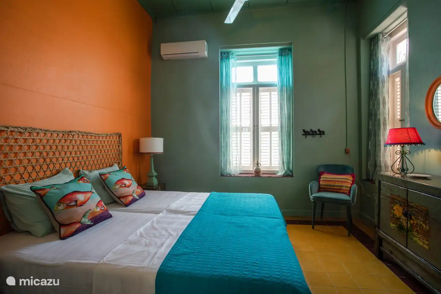 Schlafzimmer 2 mit Klimaanlage