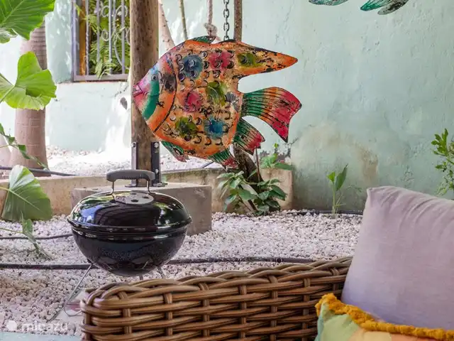 Villa citadine historique avec piscine | Curaçao, Curaçao-Centre, Willemstad - maison de ville barbecue