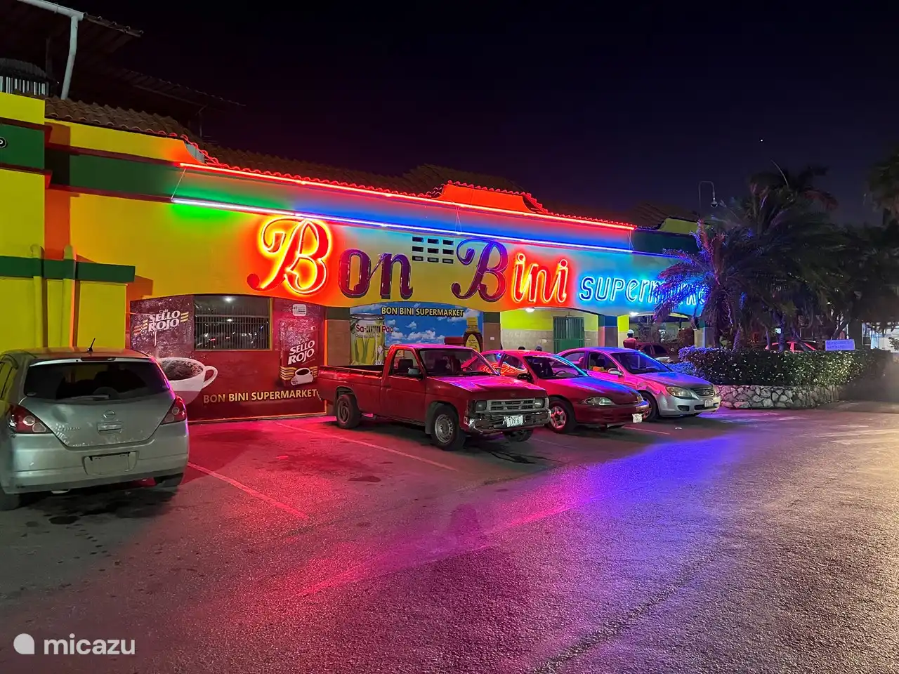 Bon Bini Supermarkt um die Ecke