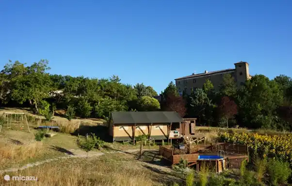 camping de lujo / yurta / tienda safari en Aude, Francia – Tienda safari Mas du Fontaoulie