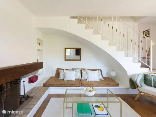 Location de Vacances France, Côte d'Azur, Sainte-Maxime, villa - Fruitier Villa au bord de la Mer Salon