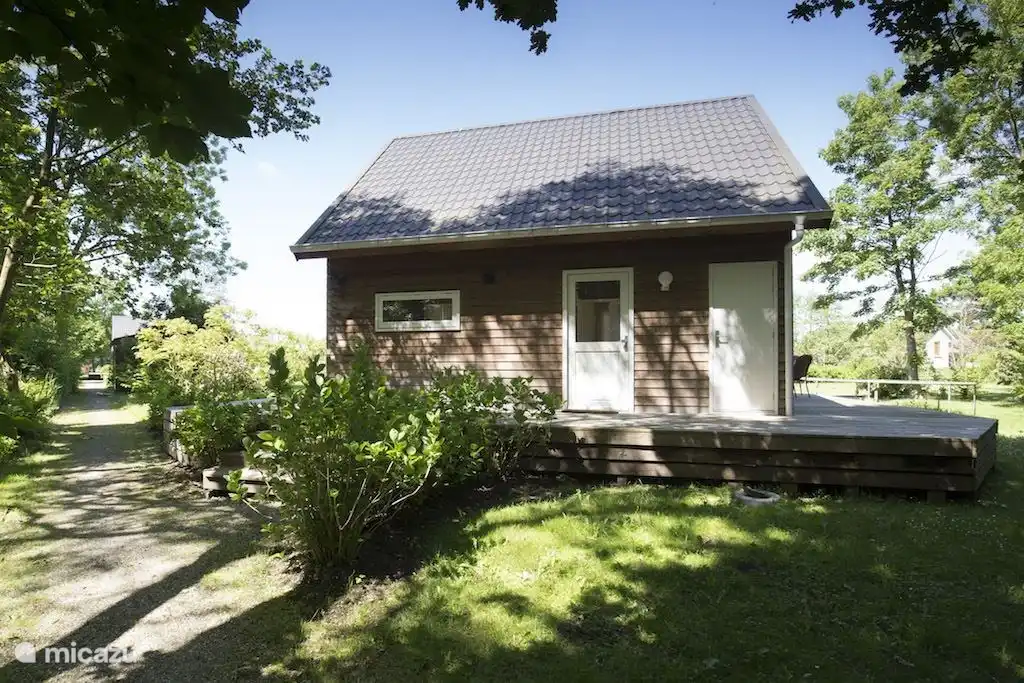 Rückseite der Hütte