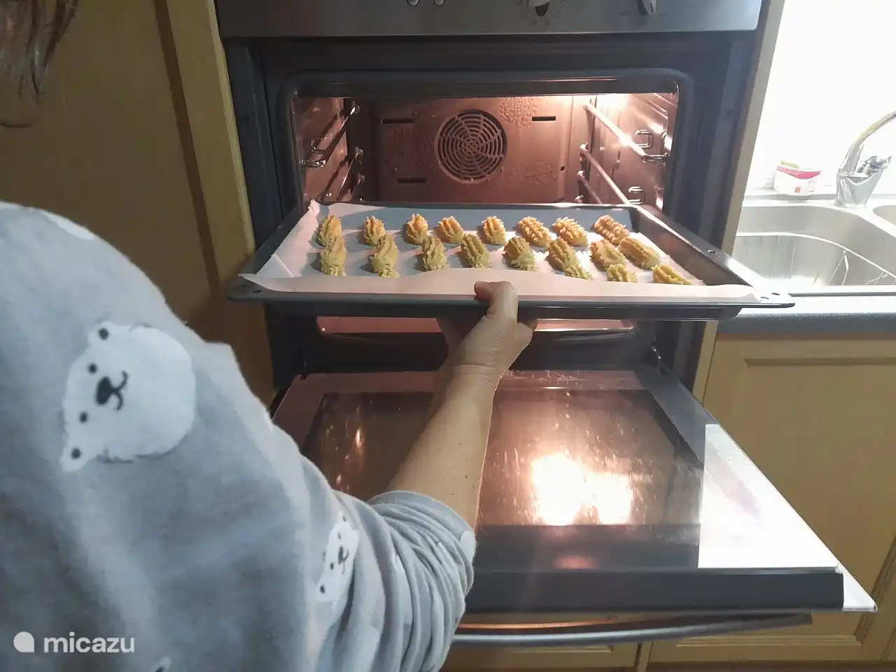Wat koekjes in de oven?
