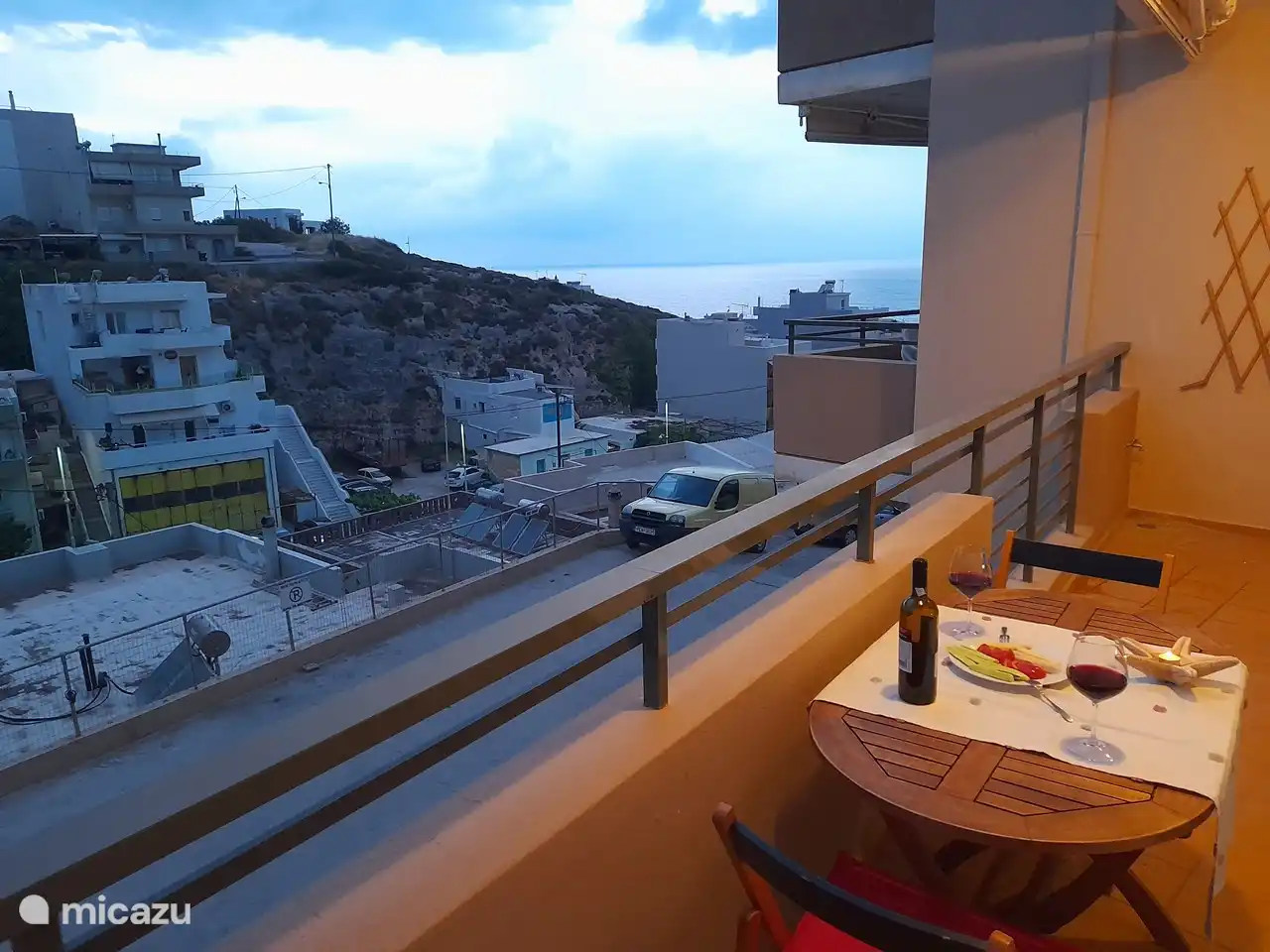 Hoofdterras van drie