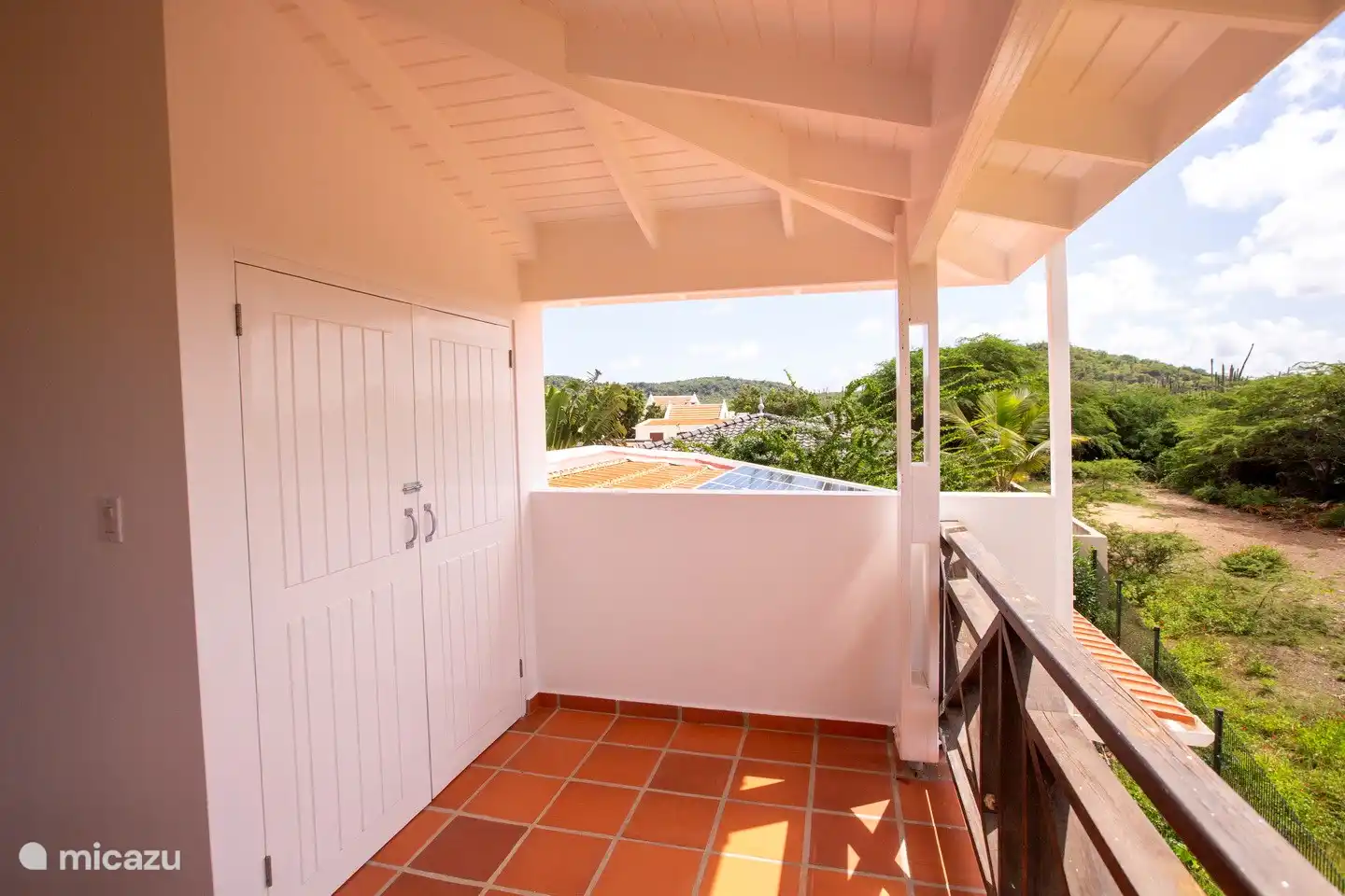 Stauraum für die Koffer.