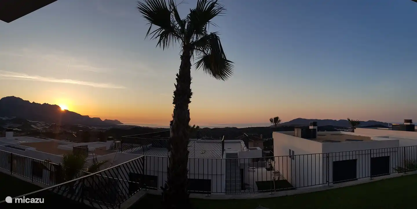 Jeden Morgen ein wunderschöner Sonnenaufgang