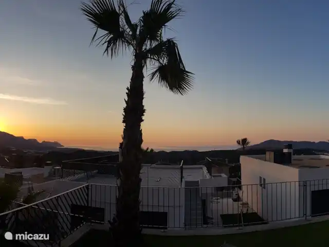 bungalow huren in Spanje, Costa Blanca, Polop – Casa Bianca Polop Hills Elke ochtend een prachtige zonsopkomst