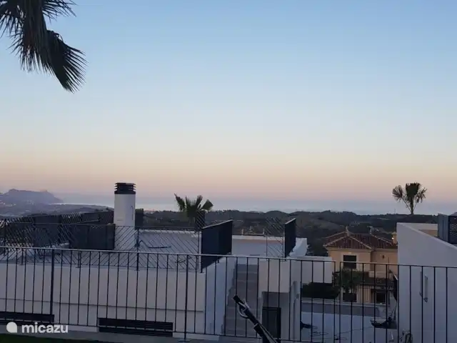 bungalow huren in Spanje, Costa Blanca, Polop – Casa Bianca Polop Hills Avondrood